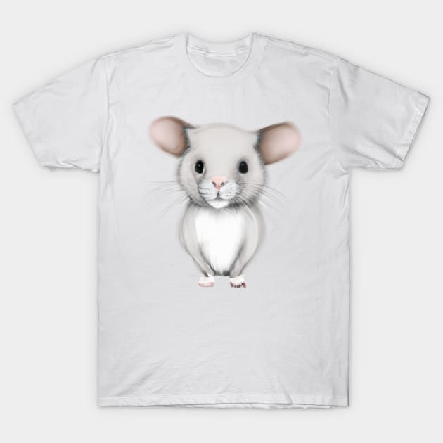 Cute Mouse Drawing T-Shirt by Play Zoo